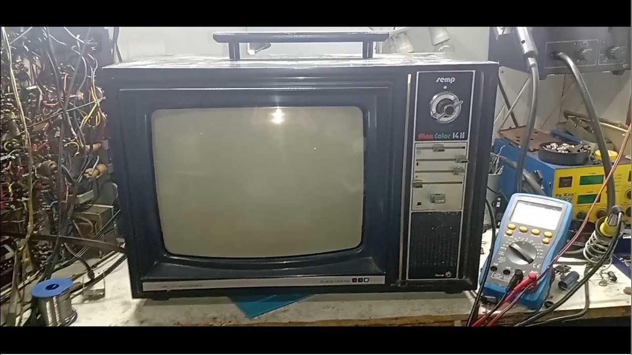 Rar&iacute;ssima TV SEMP MAXCOLOR TVC 14IL Parte 2
