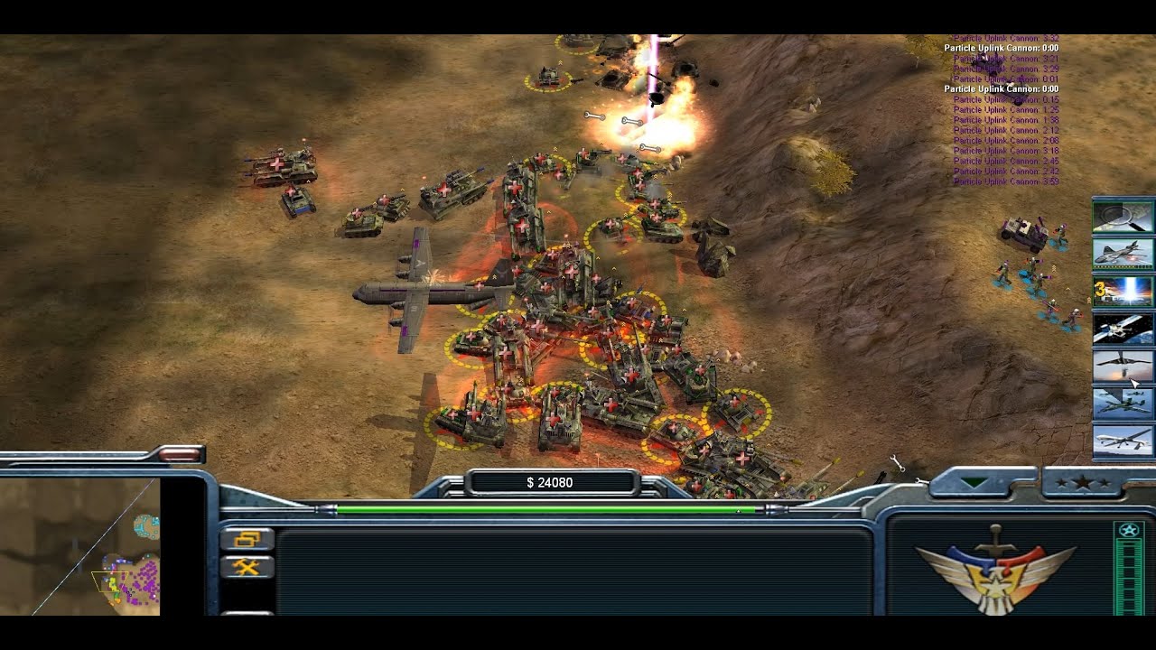 CC Generals Zero Hour Hard Mode 7vs1