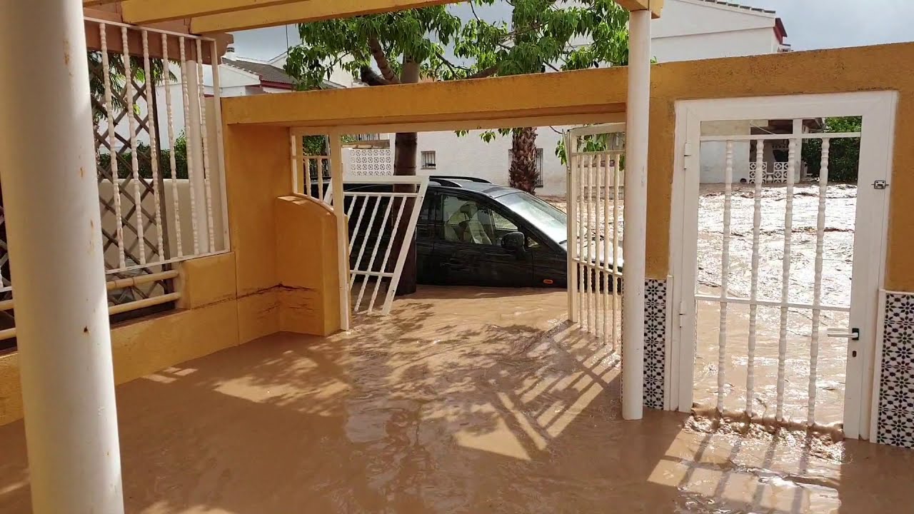 Los  alcazares flooding