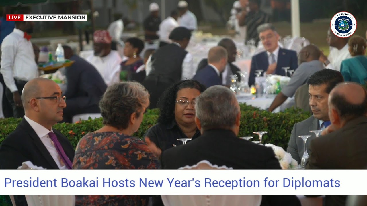 President Boakai hosts members of the Diplomatic and Consular Corps.