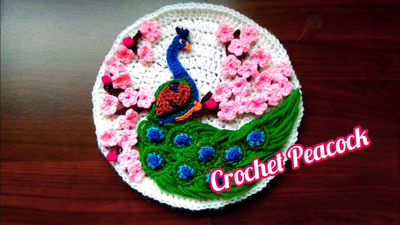 Crochet Peacock 🦚