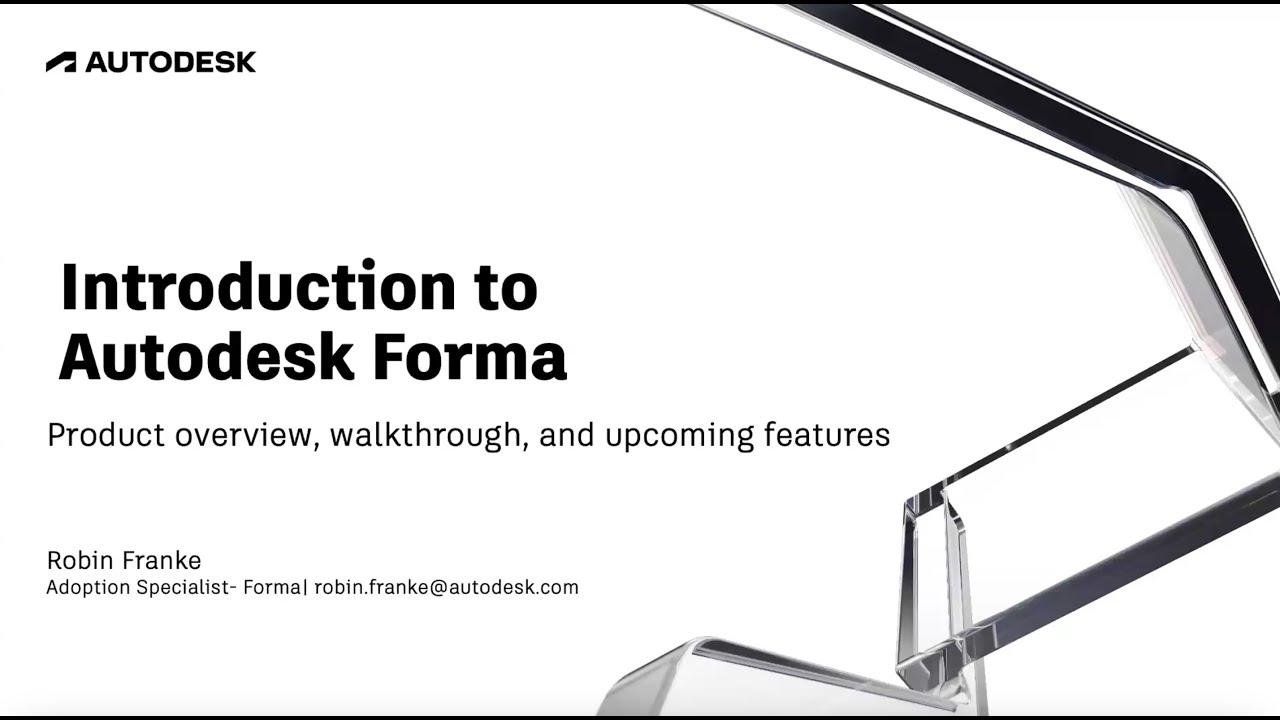 Introduction to Autodesk Forma - March 2025