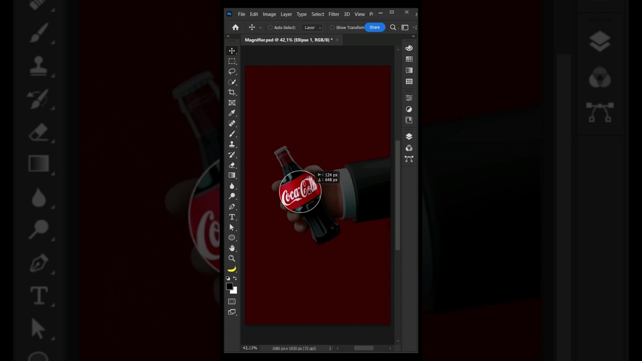 Jak uzyskać efekt lupy w programie Adobe Photoshop?