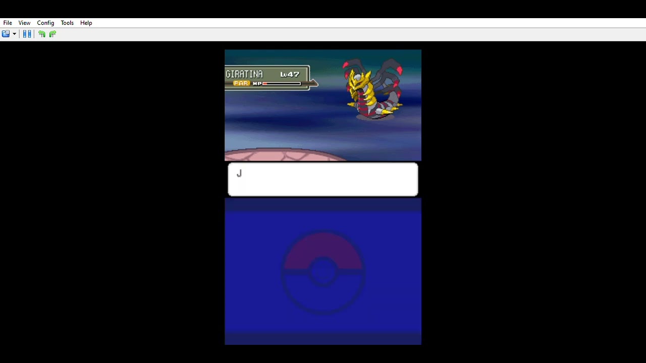 capturando o giratina