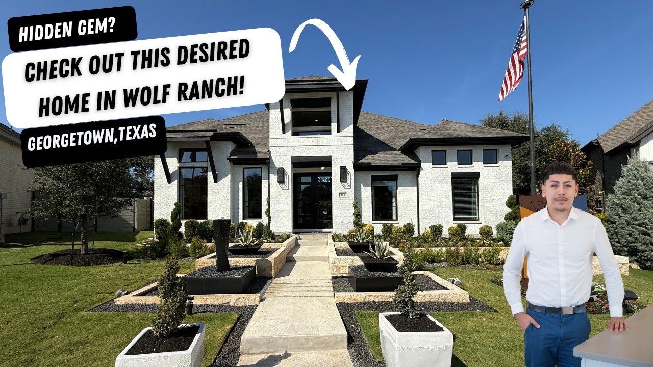 Perry Homes 3395 Model | Wolf Ranch | Georgetown, Texas | — Full Interior & Exterior Showcase