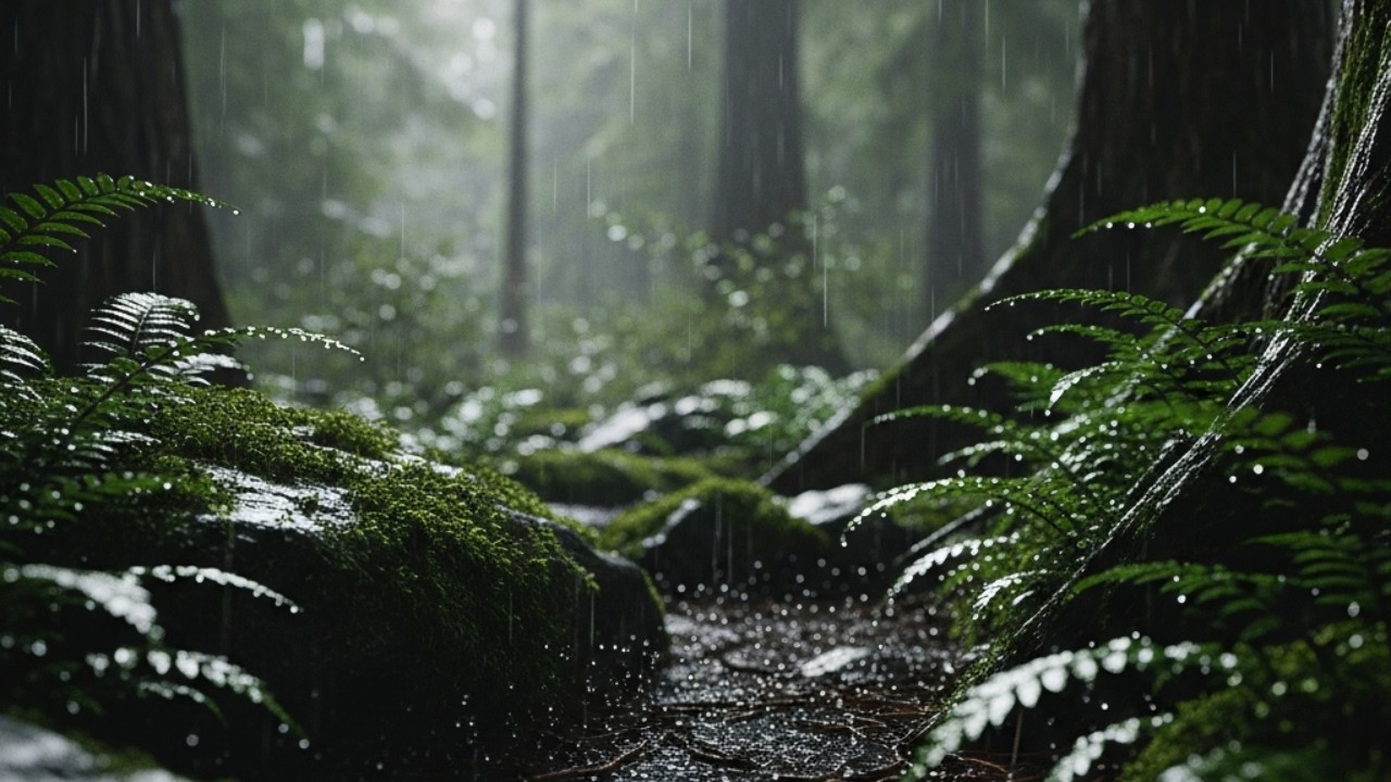 Rain Sounds in the Forest for Deep Relaxation