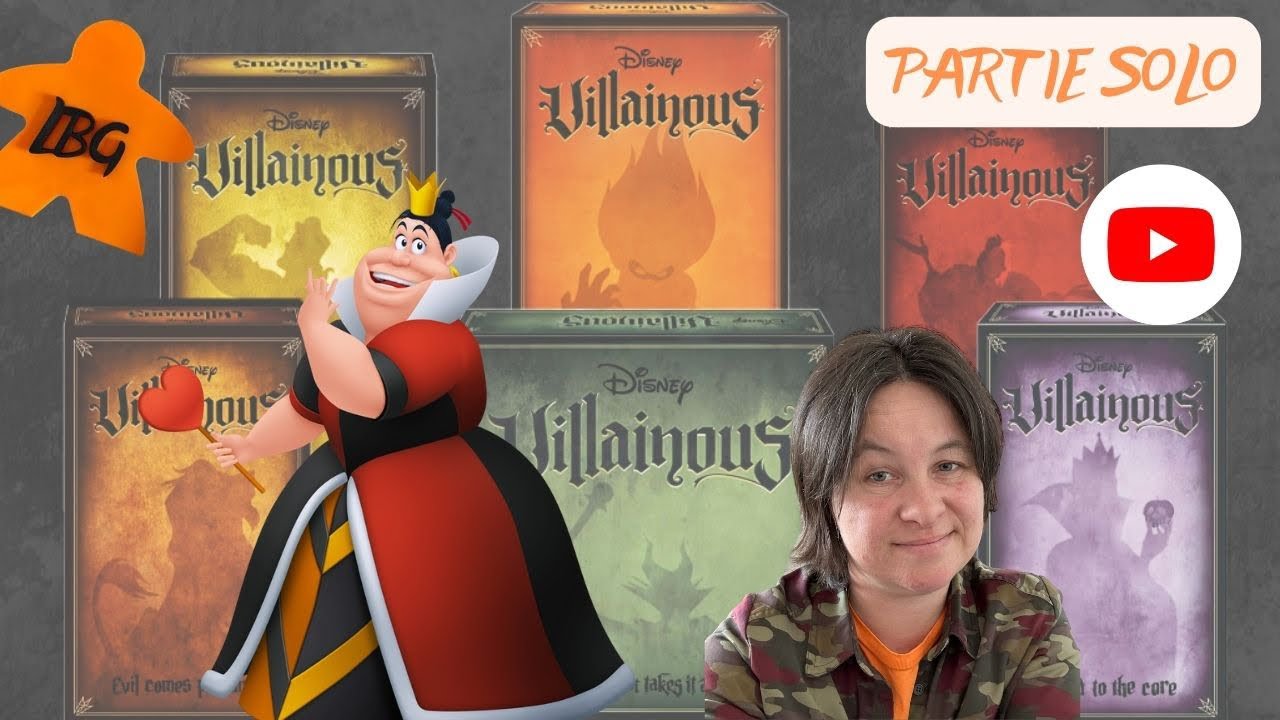 Disney Villainous - La Reine de Cœur (en solo - tournoi)