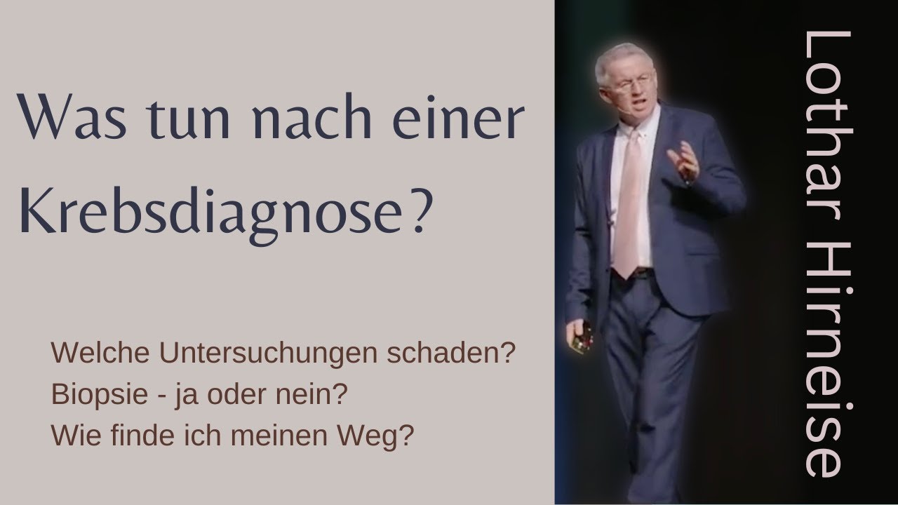 Was tun nach einer Krebsdiagnose - ein Gespräch mit Lothar Hirneise