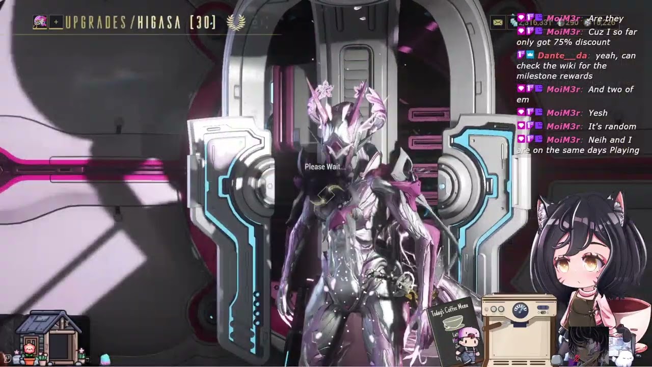 Cafe Open: lThe New War- D: Pink teno D: #asian #Floof #vgen #arts !SongRequest  (Part 1/2)