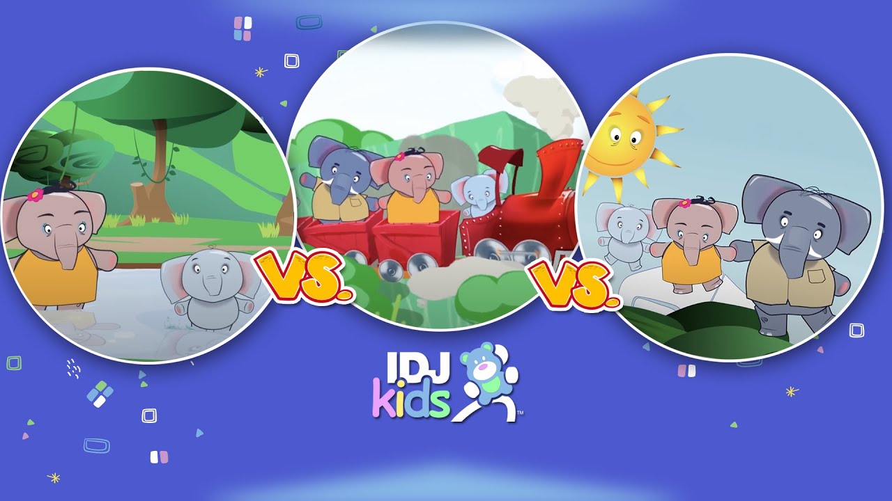 SLONICI // PUT OKO SVETA vs. DODJI MALA BEBO vs. SLONIC VOLI DA SE SMEJE // @IDJKids