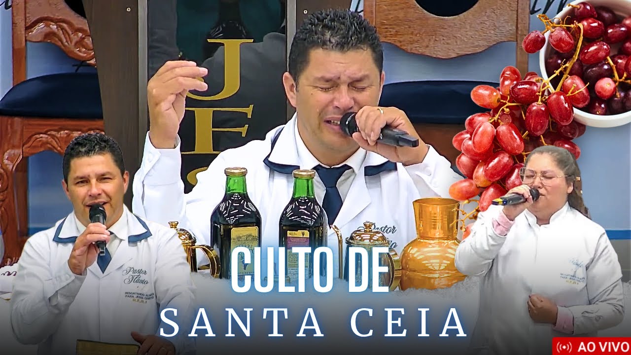 ❤️CULTO DE SANTA CEIA DO SENHOR JESUS CRISTO!!!!