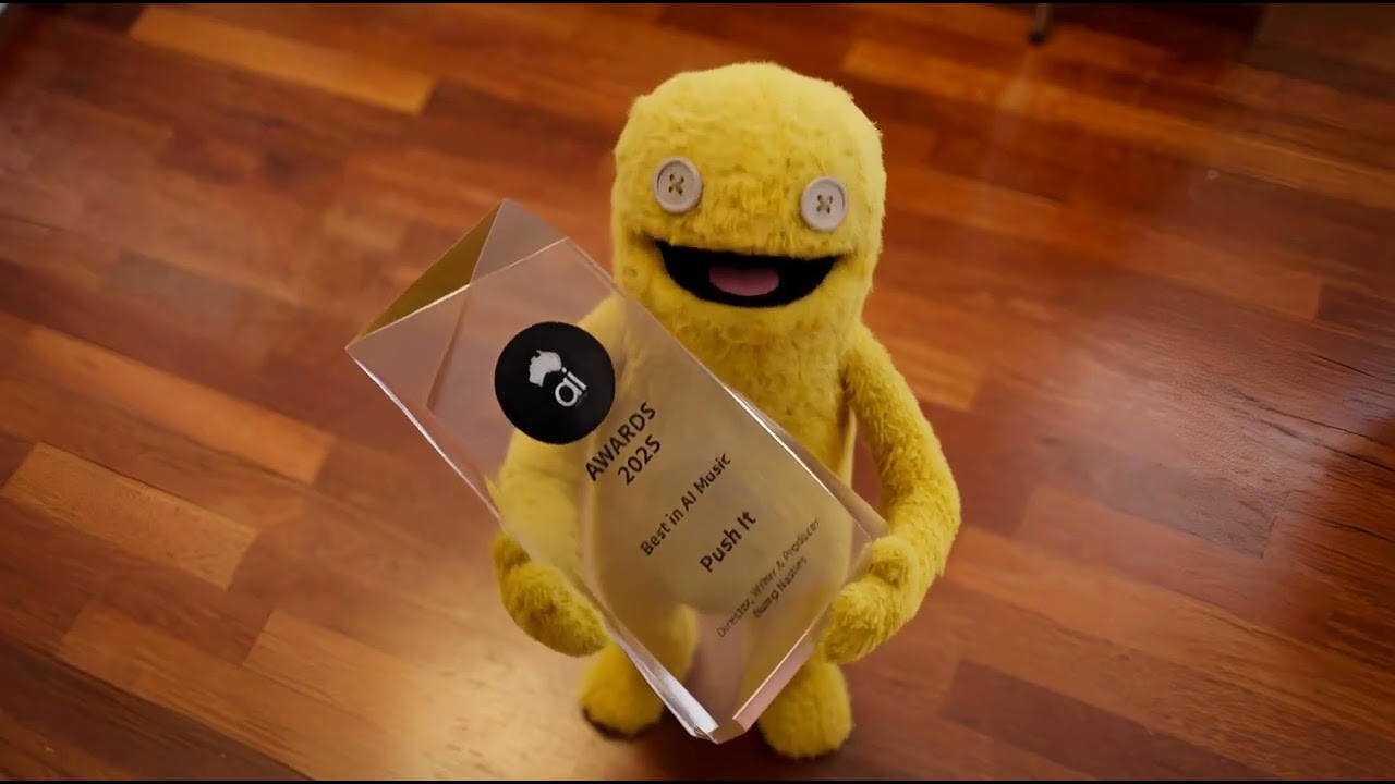 Bump Nasties acceptance speech  - Winners of Best in AI Music at Australian AI Festival 2025 Awards!