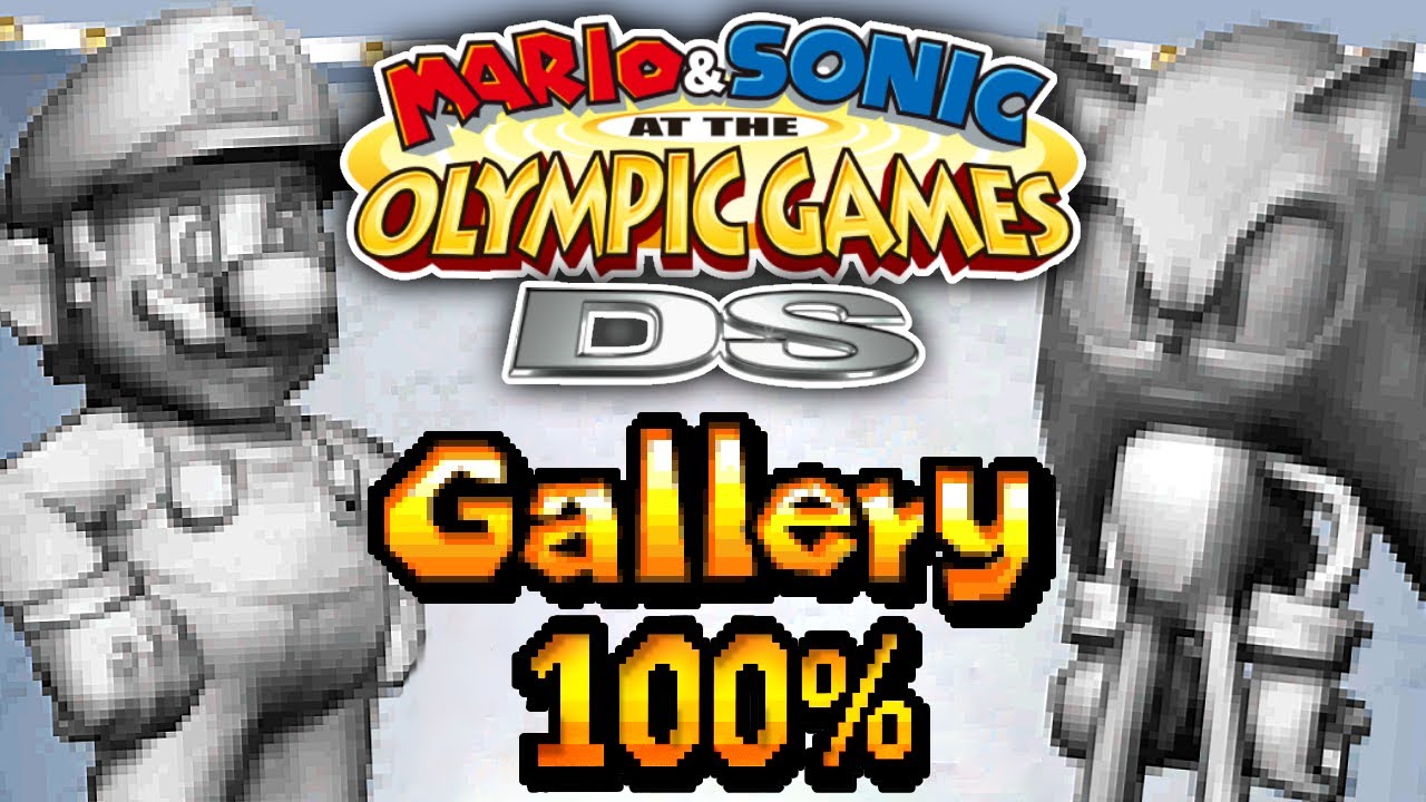 Mario & Sonic at the Olympic Games [DS] - Gallery (100% Walkthrough)