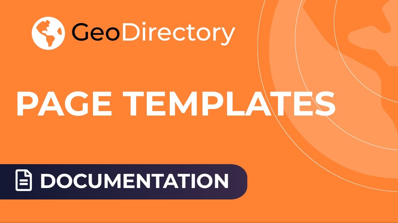 Page Settings Overview