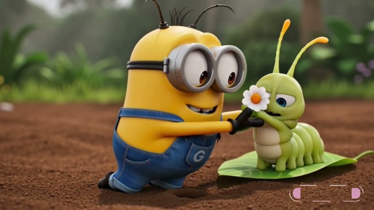 The Minion Who Planted a Garden of Hugs 🌻 | Kids Cartoon World