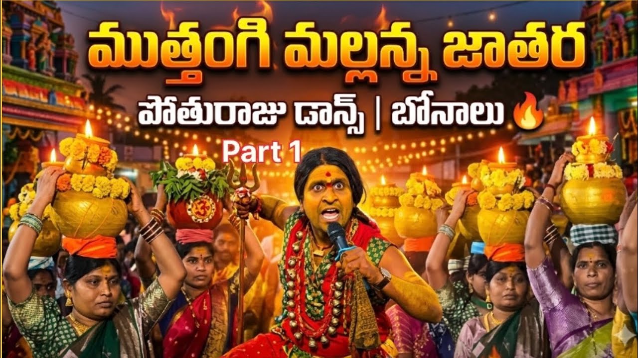 ముత్తంగి మల్లన్న స్వామి జాతర part 1 muthangi mallanna swamy jatara Telangana culture