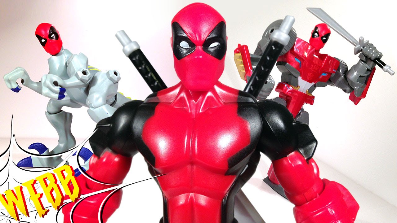 DEADPOOL Action Figure Evolution Part 3