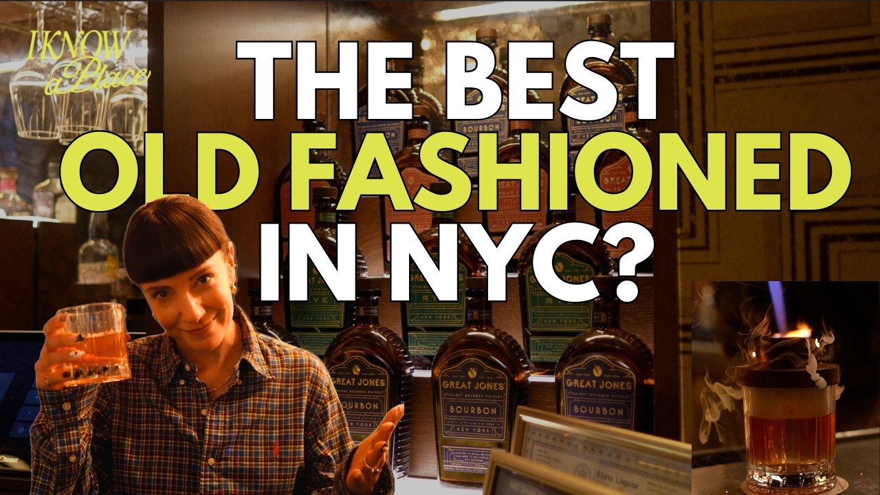 The Best Old Fashioned Cocktail In The City | I Know A Place
