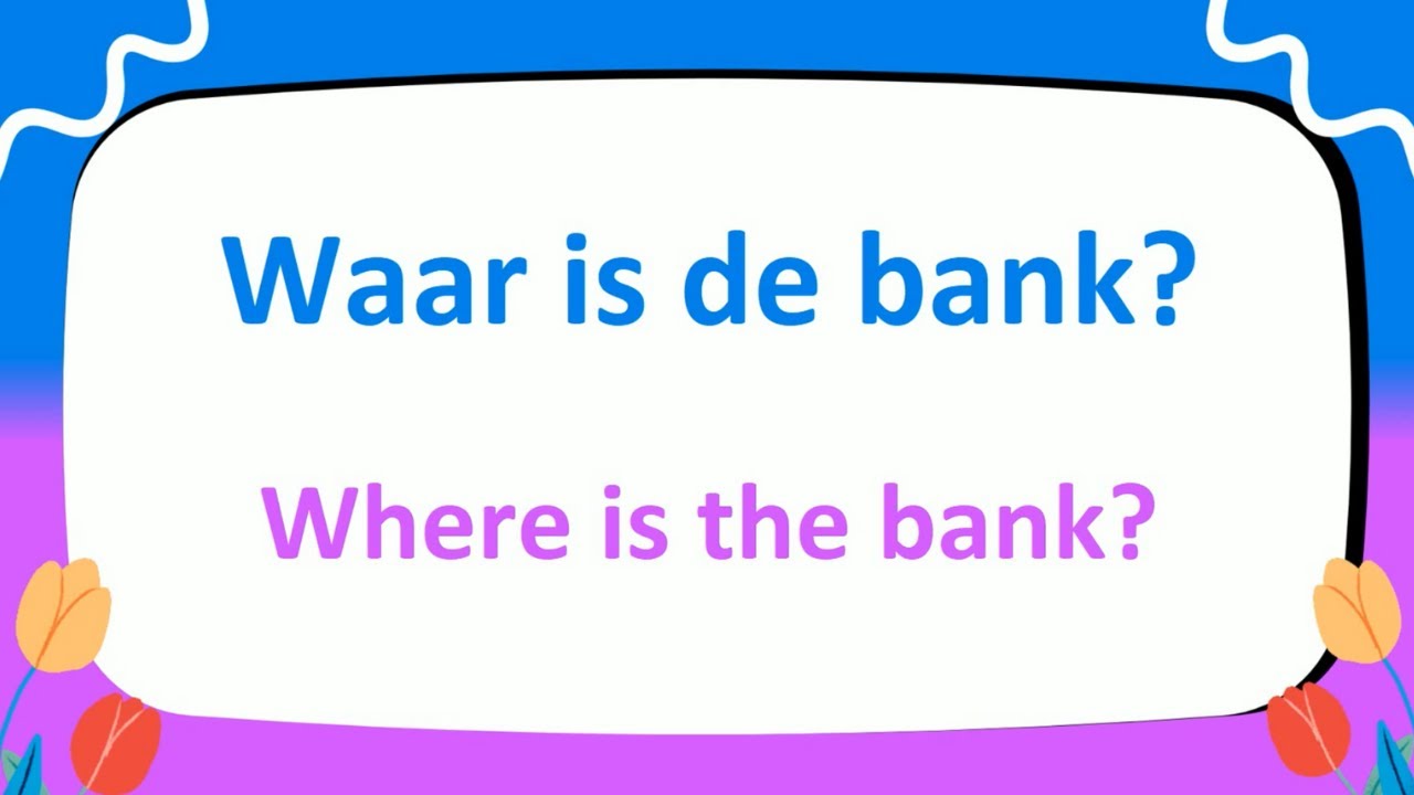 Learn 200 Essential Dutch Questions with Repetition!