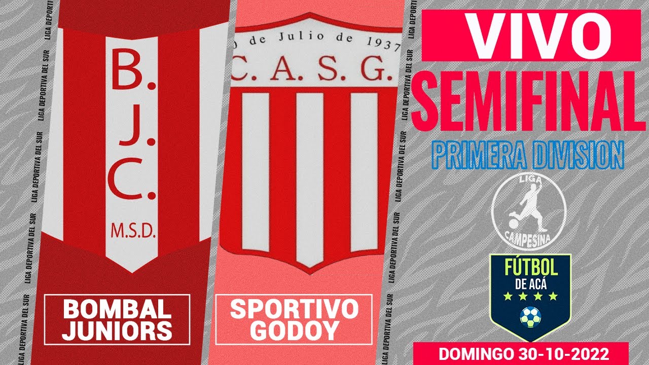 Bombal Juniors - Sportivo Gogoy  (Semifinal VUELTA Liga Campesina Domingo 30-10-2022)
