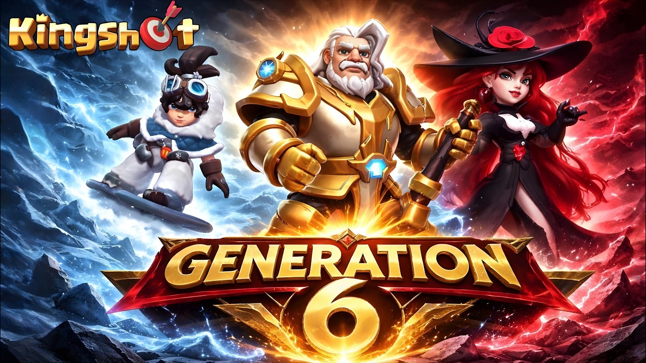 Gen 6 Kahramanlar İNANILMAZ Derecede Güçlü! - Kingshot