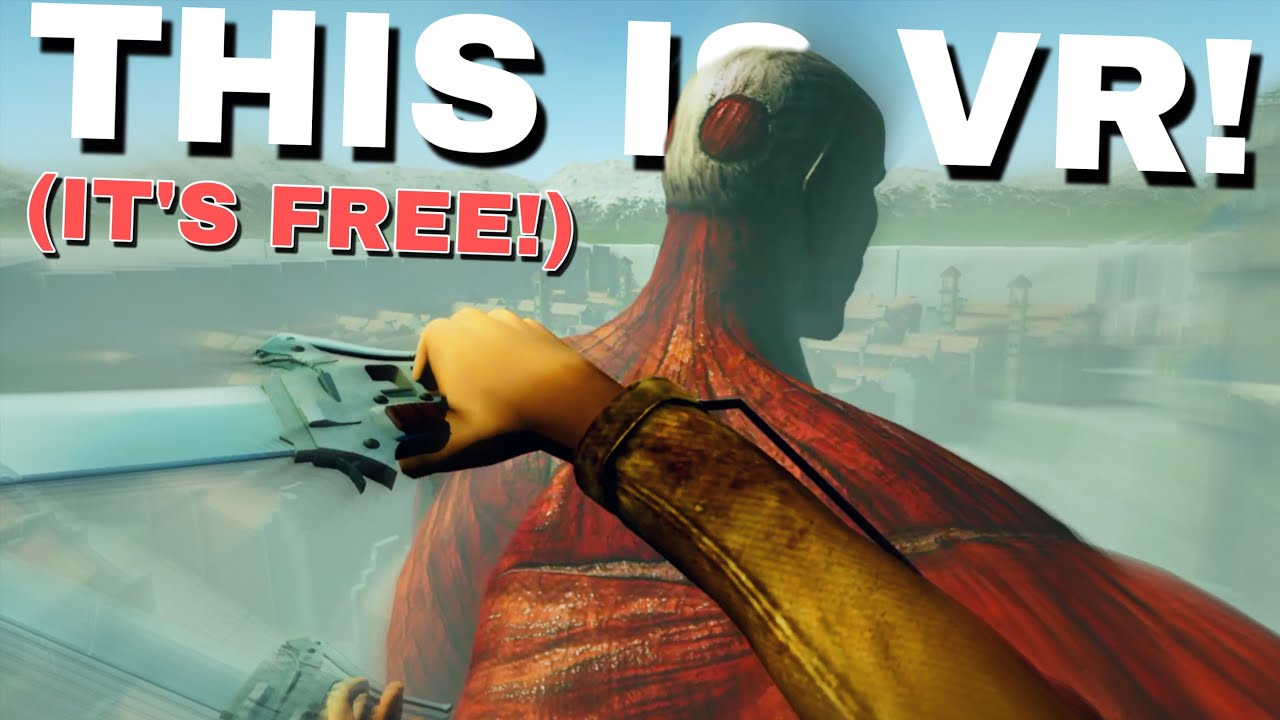 Эта БЕСПЛАТНАЯ игра Attack On Titan VR просто НЕВЕРОЯТНА...