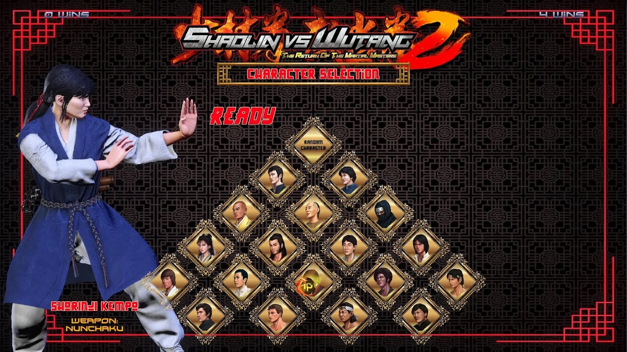 [Shaolin vs Wutang 2] Gameplay - Shorinji Kempo