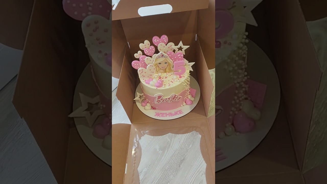 Торт Барби #торт #тортназаказ #барби #менюнакаждыйдень #шоколадныйторт