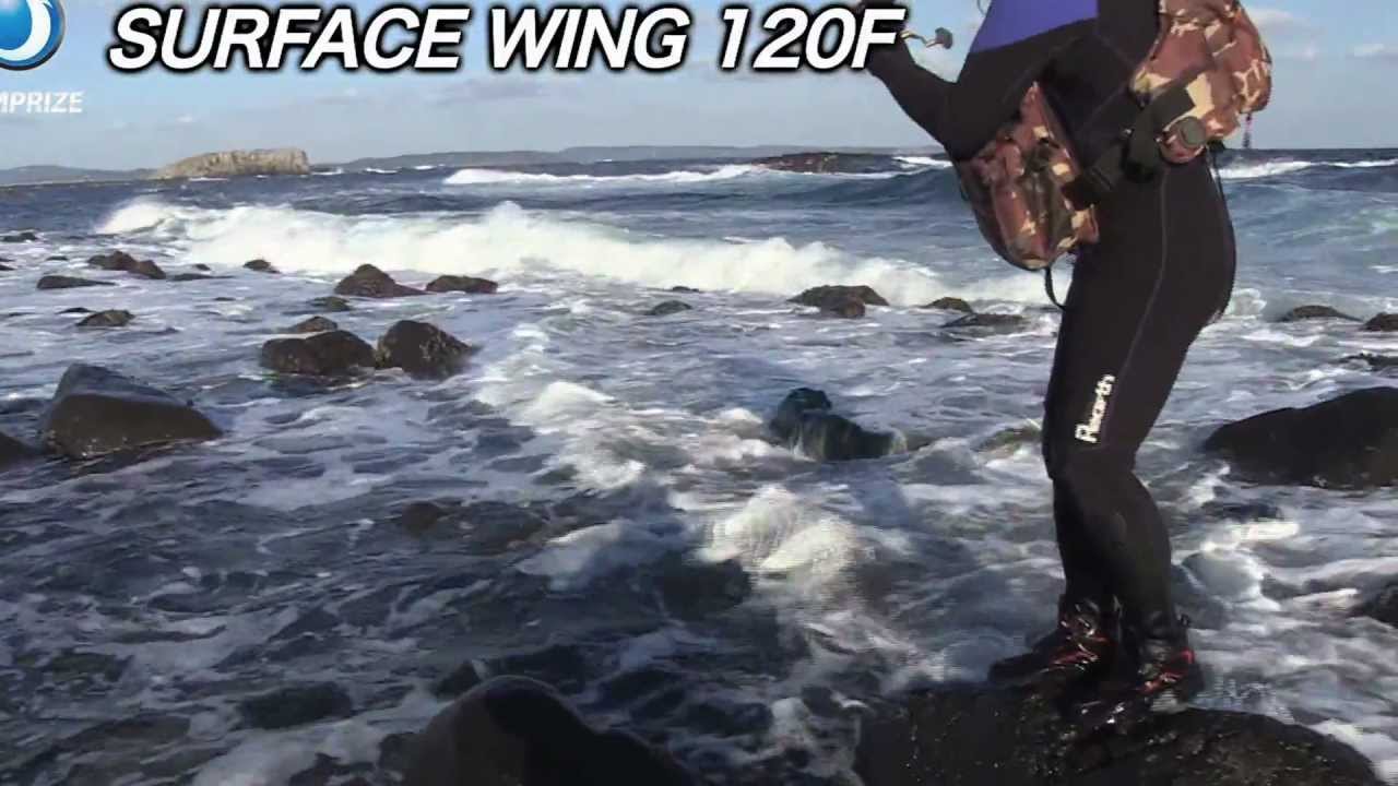 JUMPRIZE SURFACEWING120F スイム動画