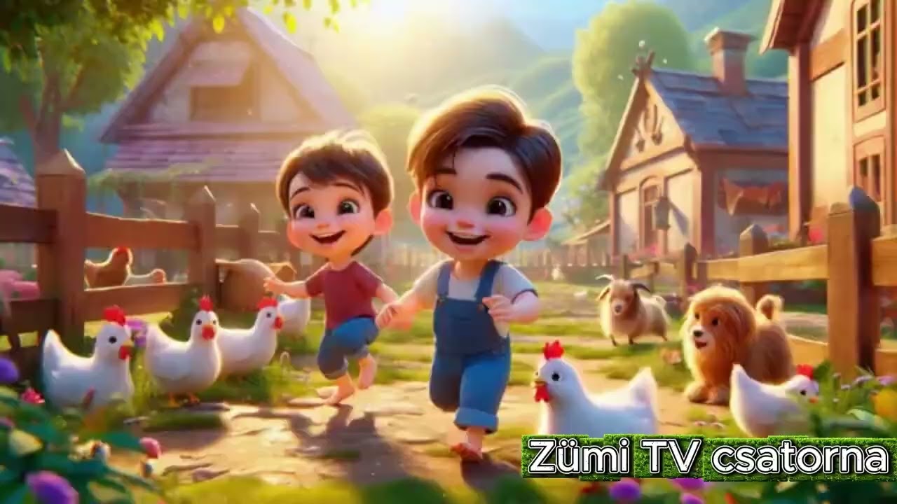 🌞 Állatok reggele – ébresztő dal gyerekeknek | Zümi TV