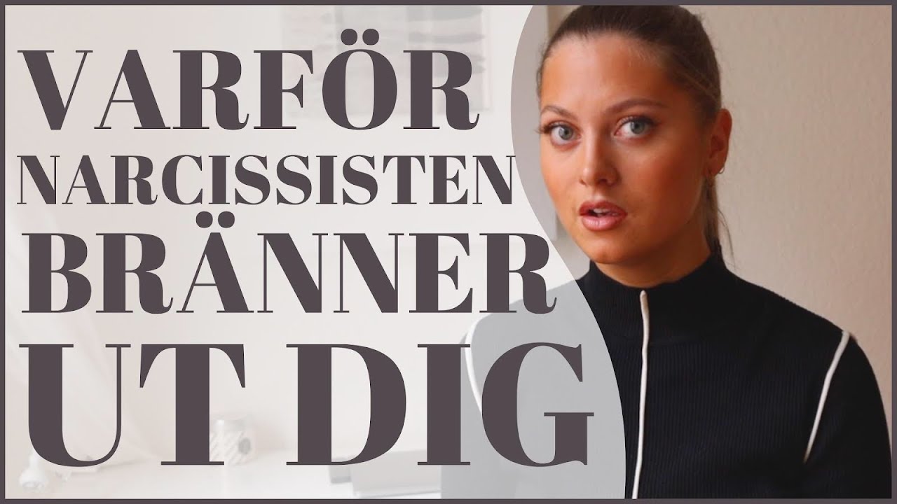 D&auml;rf&ouml;r dr&auml;nerar narcissisten dig p&aring; energi!