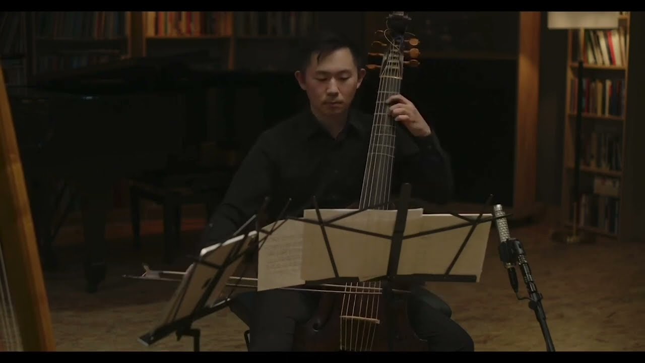 An excerpt of music from Marin Marais: Parker Ramsay, harpist & Arnie Tanimoto, viola da gamba