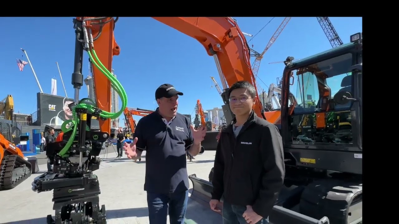 Develon showcases new brand, equipment and innovations at Conexpo 2023