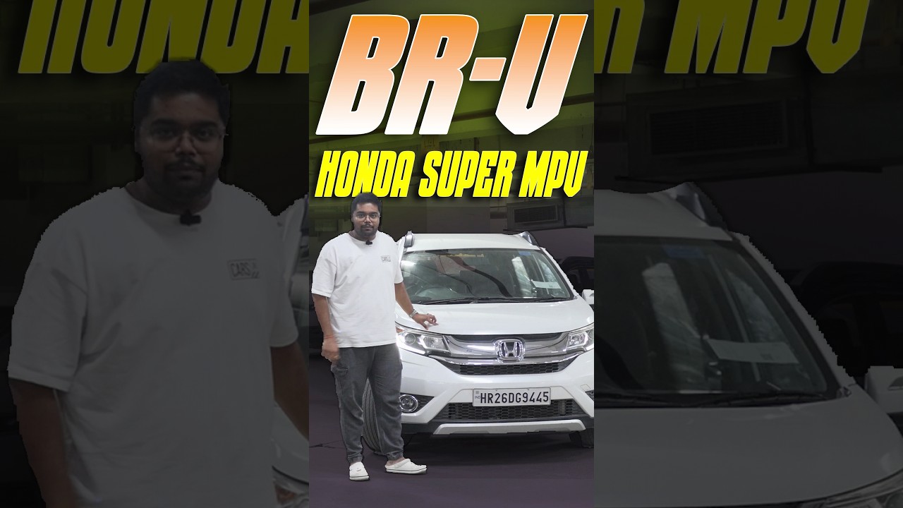 Meet The Honda BR-V Super MPV 💪#shorts #honda #hondabrv #brv #mpv #suv #informative #facts #cars24