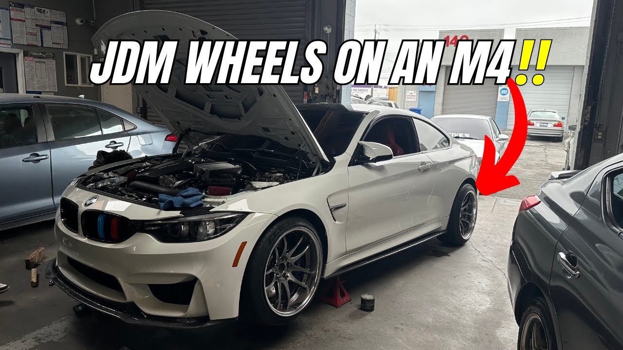 BMW F82 M4 Gets NEW WHEELS! | WORK Emotion's CR 2P