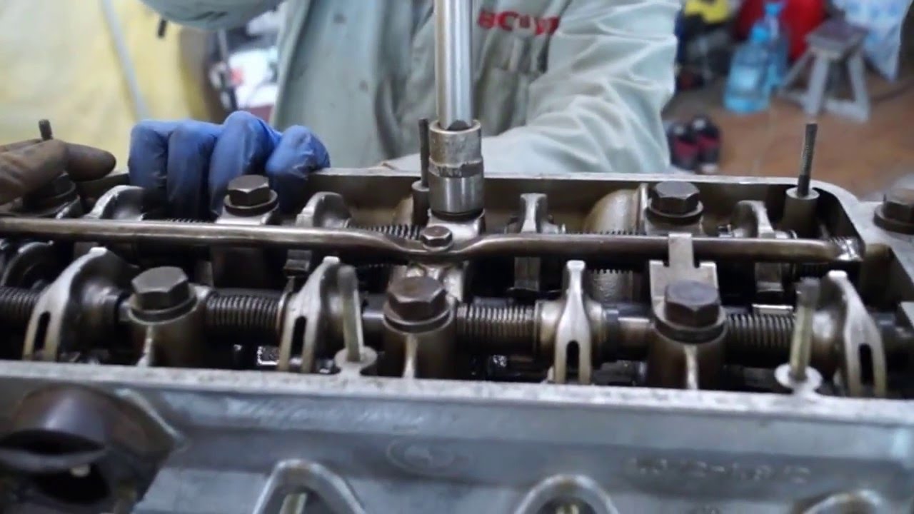 #8 Протяжка ГБЦ мотора m10b16/18 BMW E21