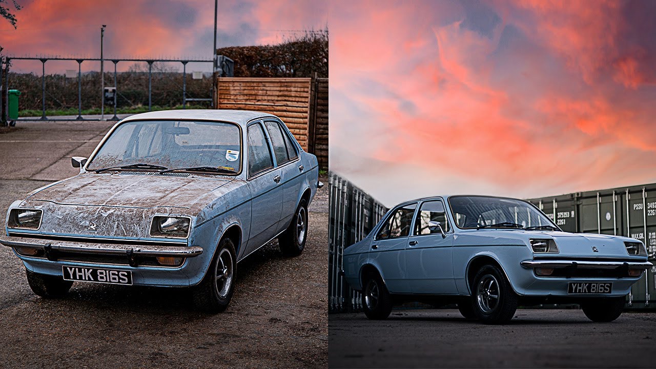 BARN FIND CHEVETTE LOOKS LIKE NEW + ENGINE REVEAL