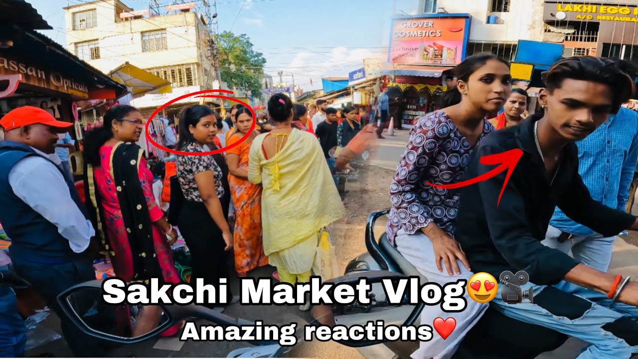 Sakchi Market Vlog 😍🎥 , Amazing reactions❤️ || TEN STUNT RIDER
