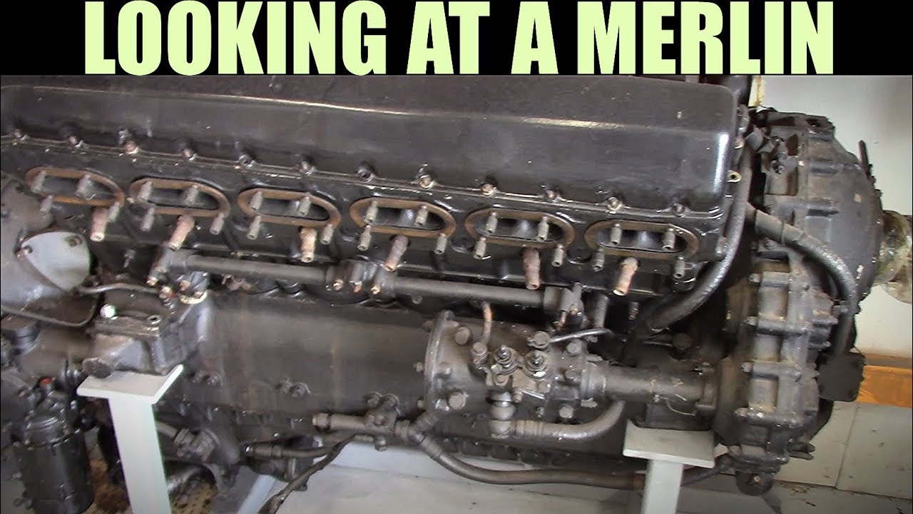 Looking Over A Spitfire Engine