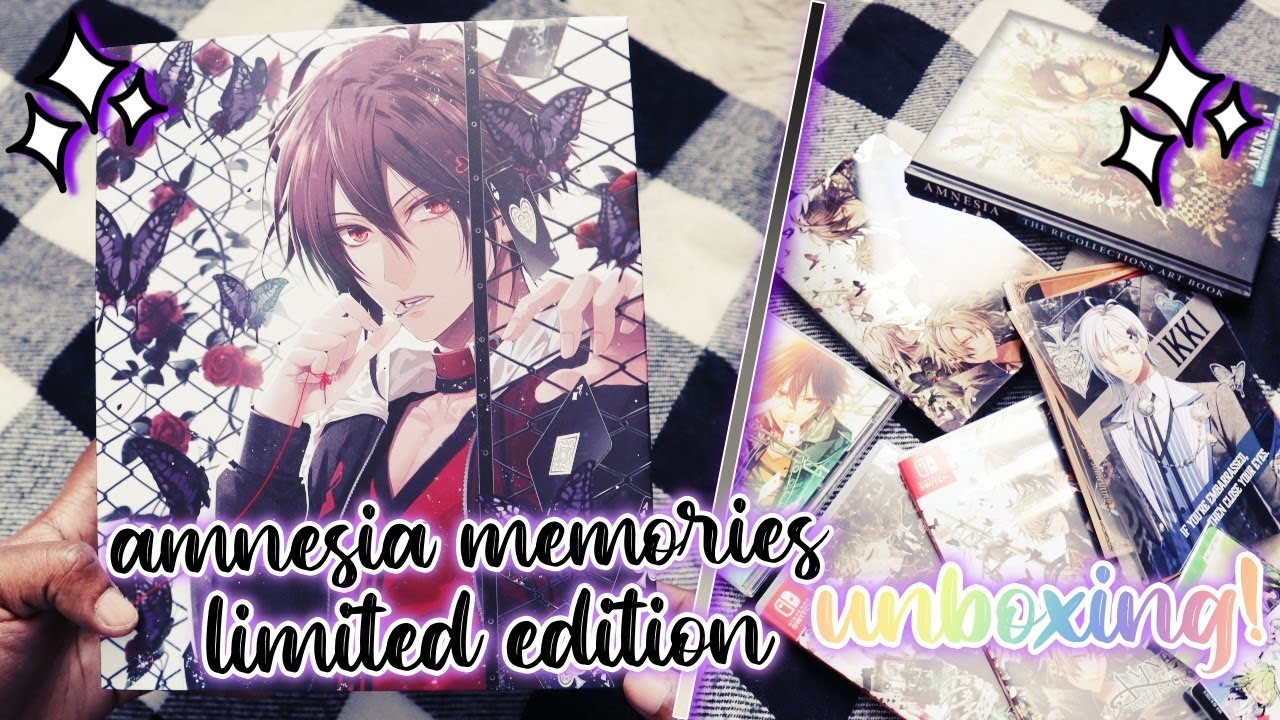 AMNESIA MEMORIES LIMITED EDITION BUNDLE UNBOXING! | dakotasuke