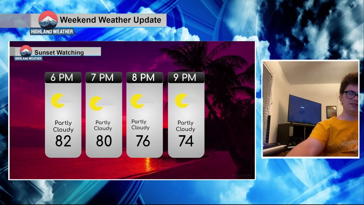 Highland Weather Weekend Update - August 17, 2024