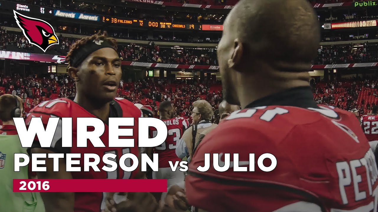 Patrick Peterson Wired vs. Julio Jones in 2016 | Arizona Cardinals