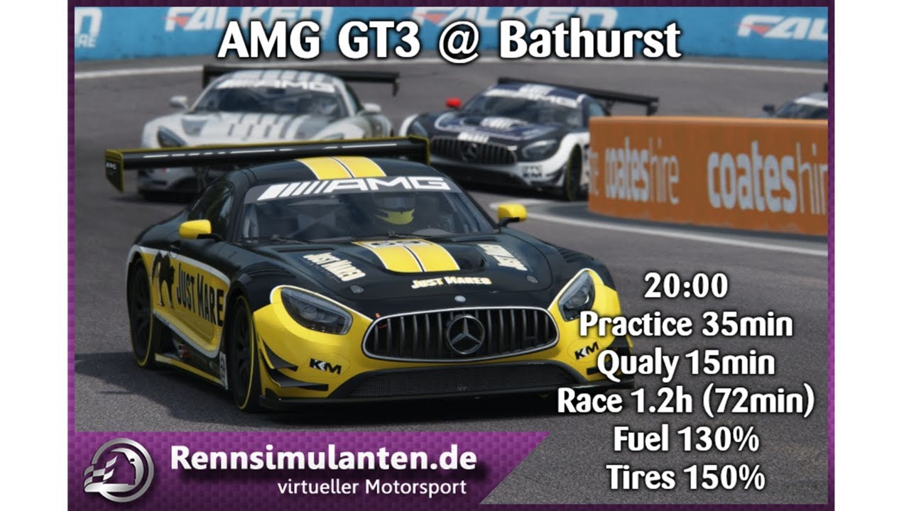 [Assetto Corsa] Rennsimulanten.de | Mercedes AMG GT GT3 @ Bathurst