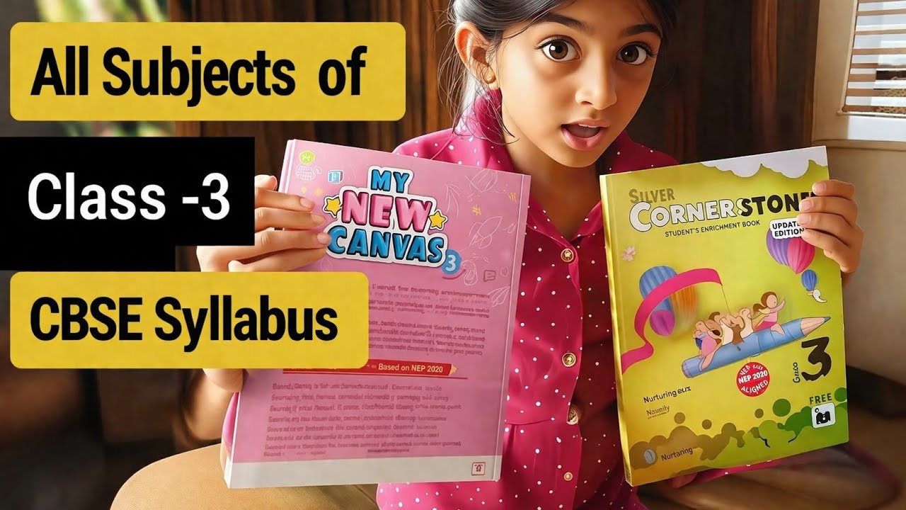 Complete Syllabus of Class 3rd || CBSE Syllabus 2024-2025 of Class 3 || #syllabus2024 #class3