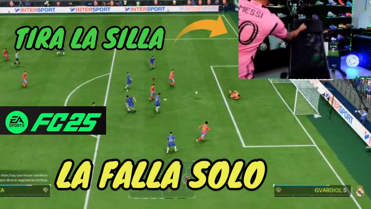 LOS PRIMEROS LLOROS Y CABREOS DE CACHO EN FC 25 😂
