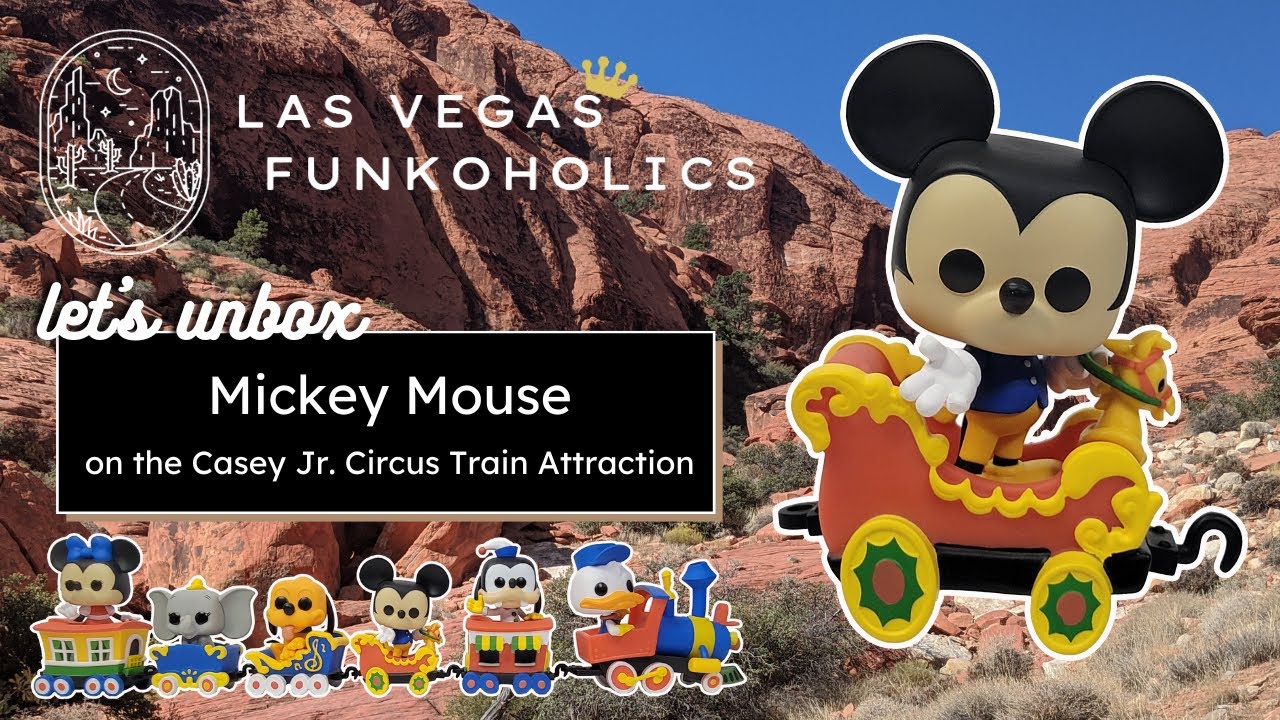 Let's Unbox: Funko Pop! Trains #03 Mickey Mouse on the Casey Jr. Circus Train Attraction (Disney)