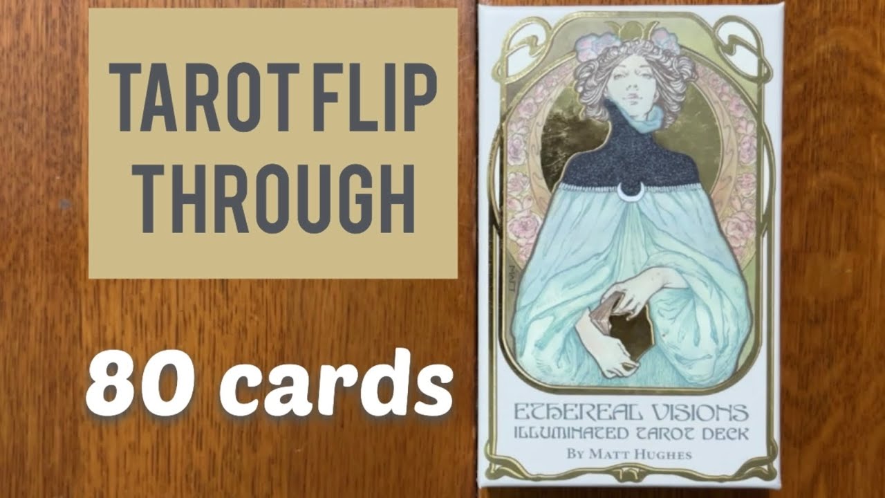 Ethereal Visions Illuminated Tarot Deck - Tarot flip through