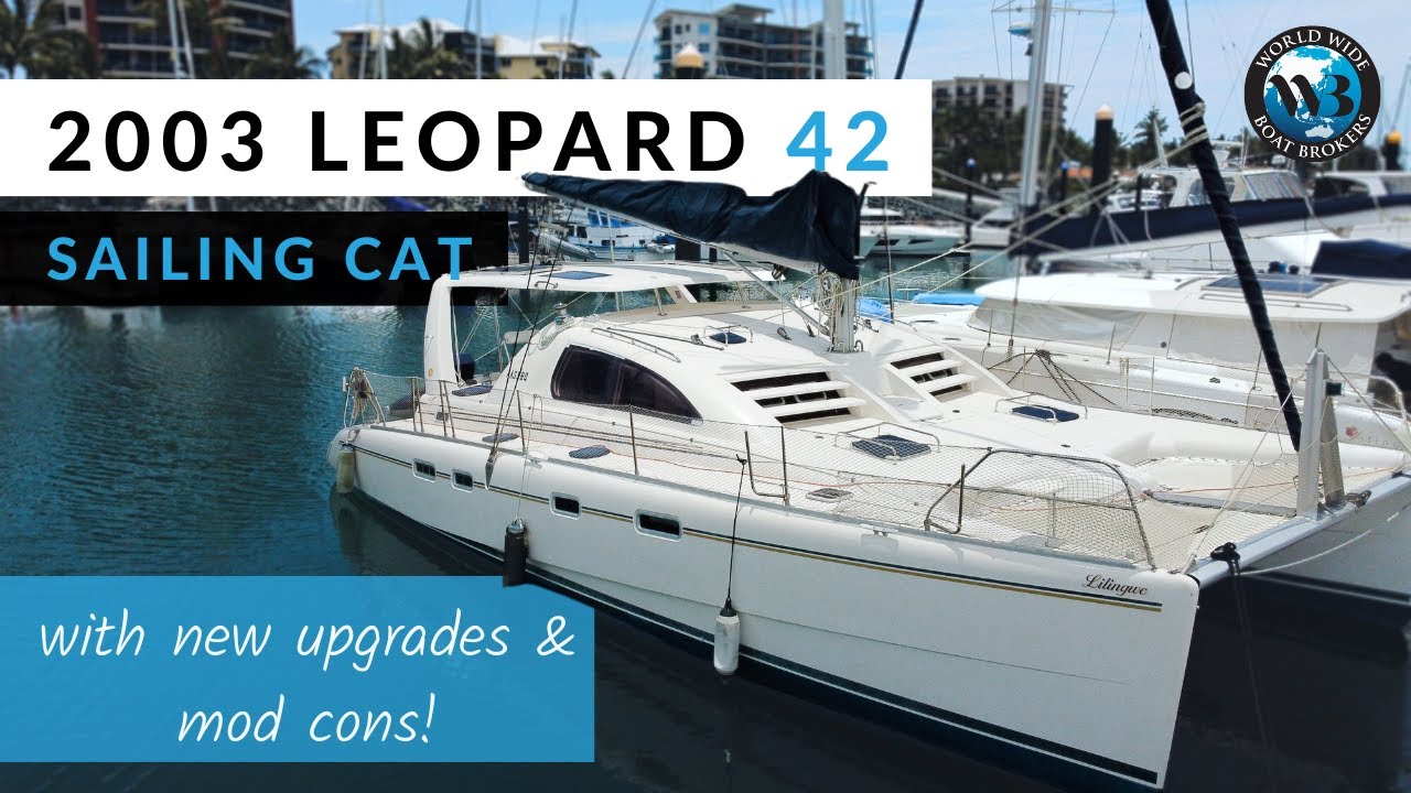 2003 Leopard Catamarans 42 Sailing Cat