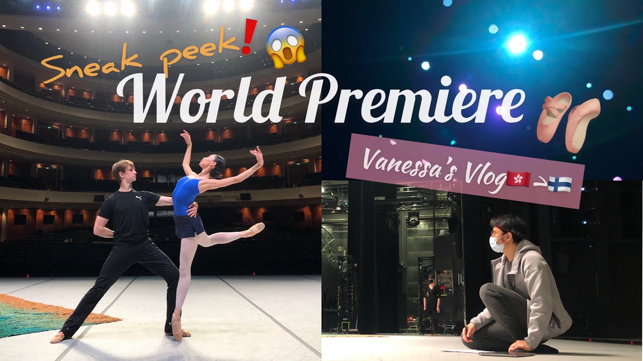 World premiere sneak peek!!😍A day at Finnish National Ballet🇫🇮-  Fei Bo || 🇭🇰Vanessa Lai Vlog 🇫🇮