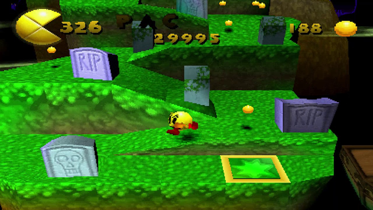 Pac Man World: Level 20: Ghostly Garden